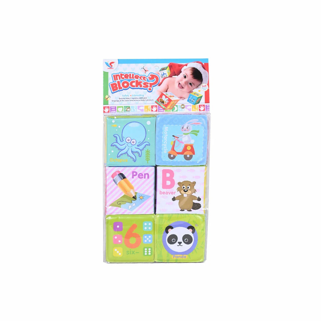 Picture of Intellect Soft Blocks 6 Pcs - by Raja Sahib Kids