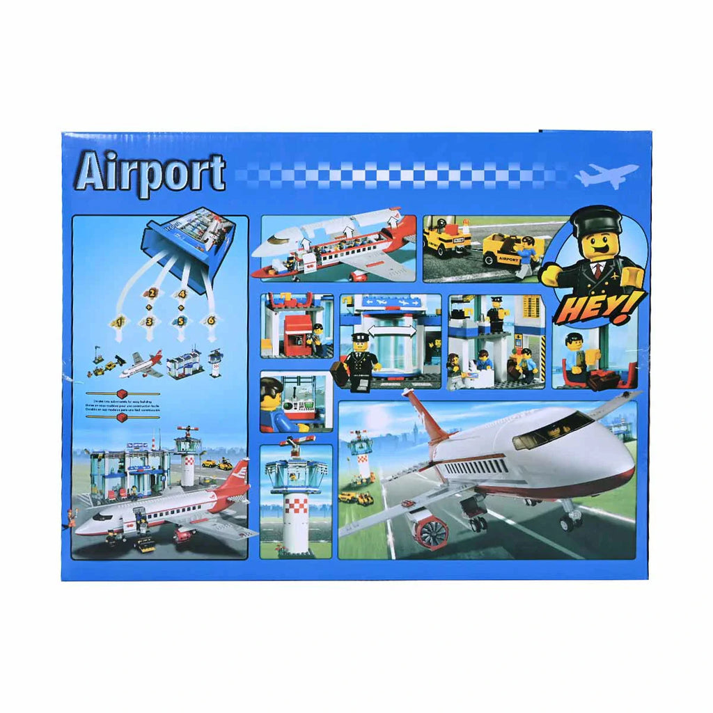 Picture of Airport Building Blocks 703 Pcs - by Raja Sahib Kids