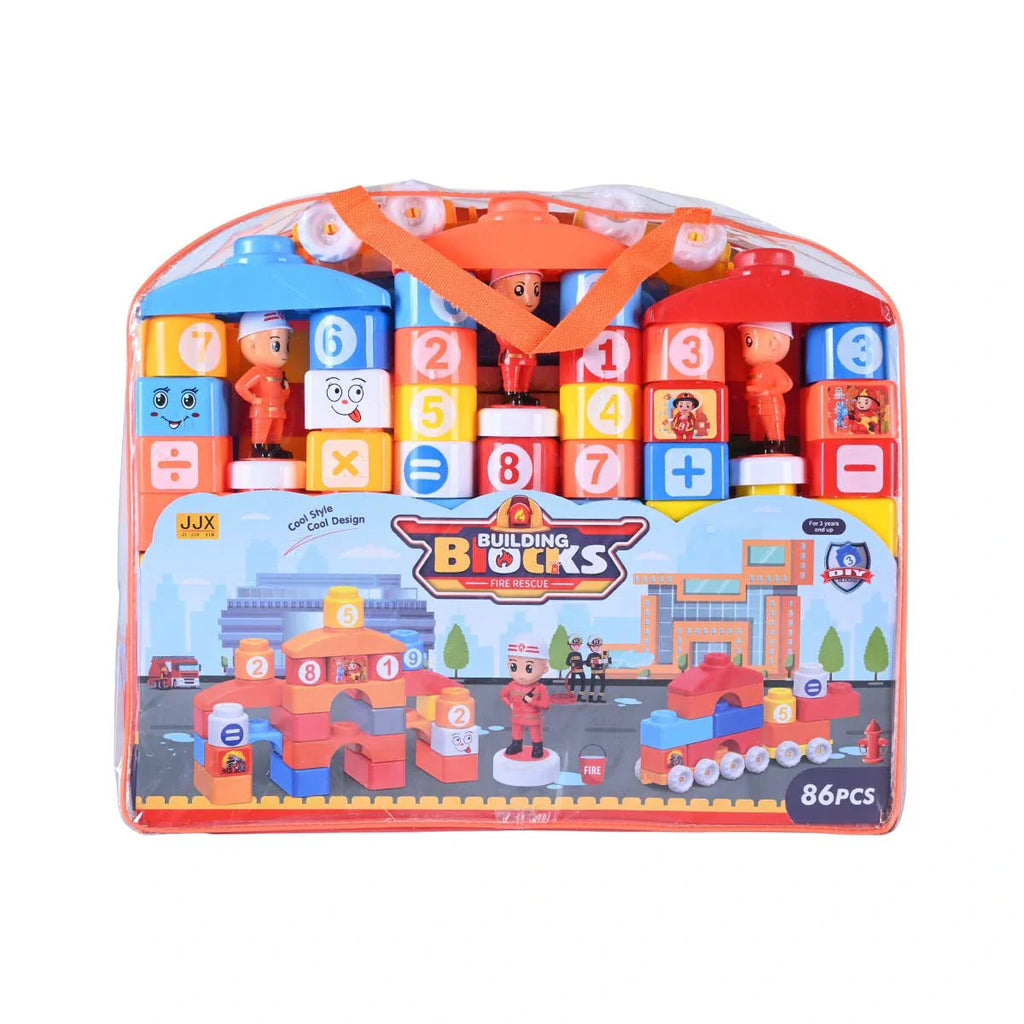 Picture of DIY Fire Rescue Building Blocks - by Raja Sahib Kids