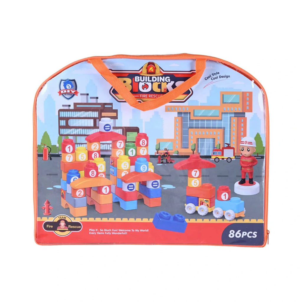 Picture of DIY Fire Rescue Building Blocks - by Raja Sahib Kids