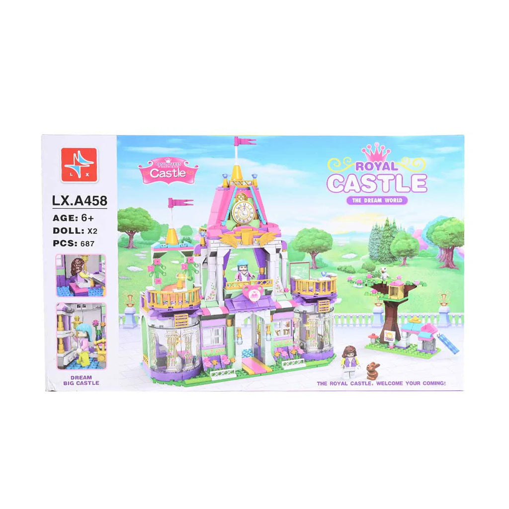 Picture of Dream Big Castle Building Blocks 687 Pcs - by Raja Sahib Kids