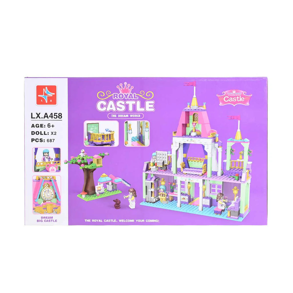 Picture of Dream Big Castle Building Blocks 687 Pcs - by Raja Sahib Kids