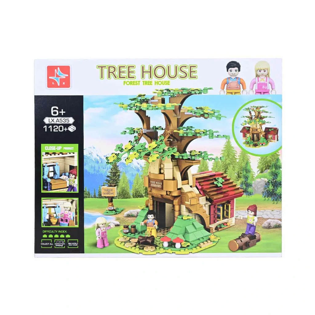 Picture of Tree House Building Blocks 1120 Pcs - by Raja Sahib Kids