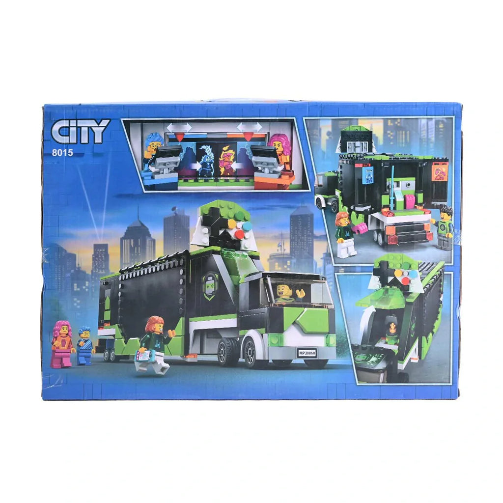 Picture of City Series: Gaming Tournament Truck Building Set 378 Pieces - by Raja Sahib Kids