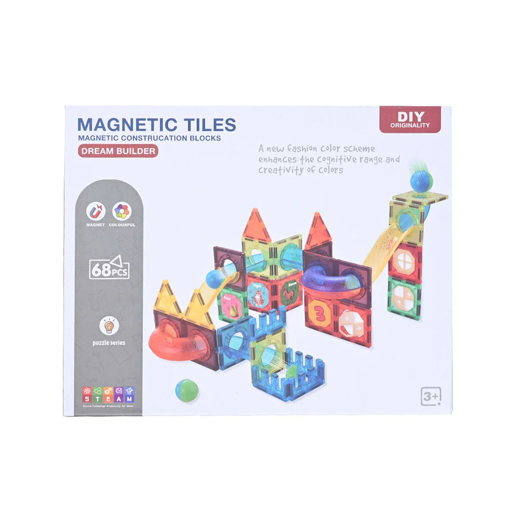 Picture of Magnet Tiles Construction Blocks Dream Builder Activity Blocks 42 Pcs - by Raja Sahib Kids