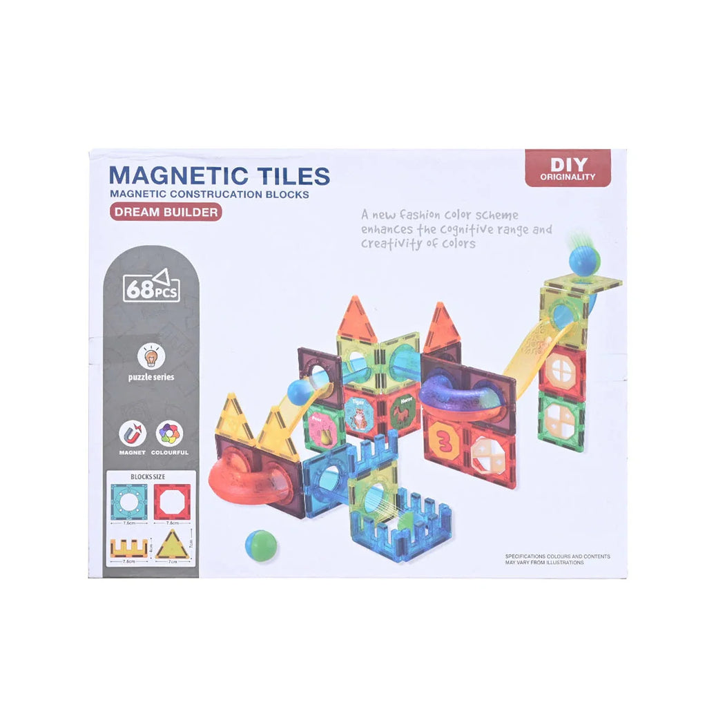 Picture of Magnet Tiles Construction Blocks Dream Builder Activity Blocks 42 Pcs - by Raja Sahib Kids