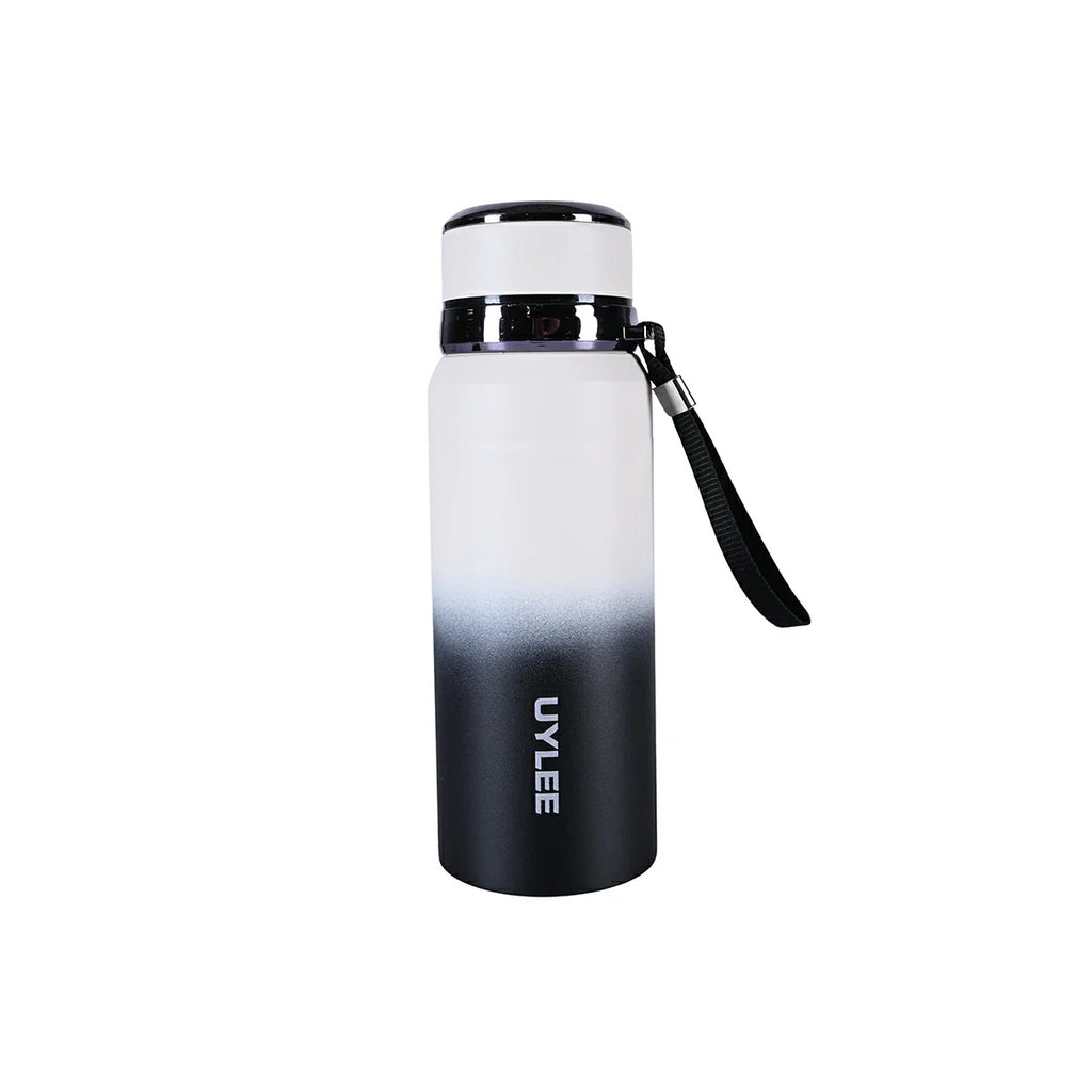 Picture of Stylish Black & White Gradient Insulated Bottle 800ml - by Raja Sahib Kids