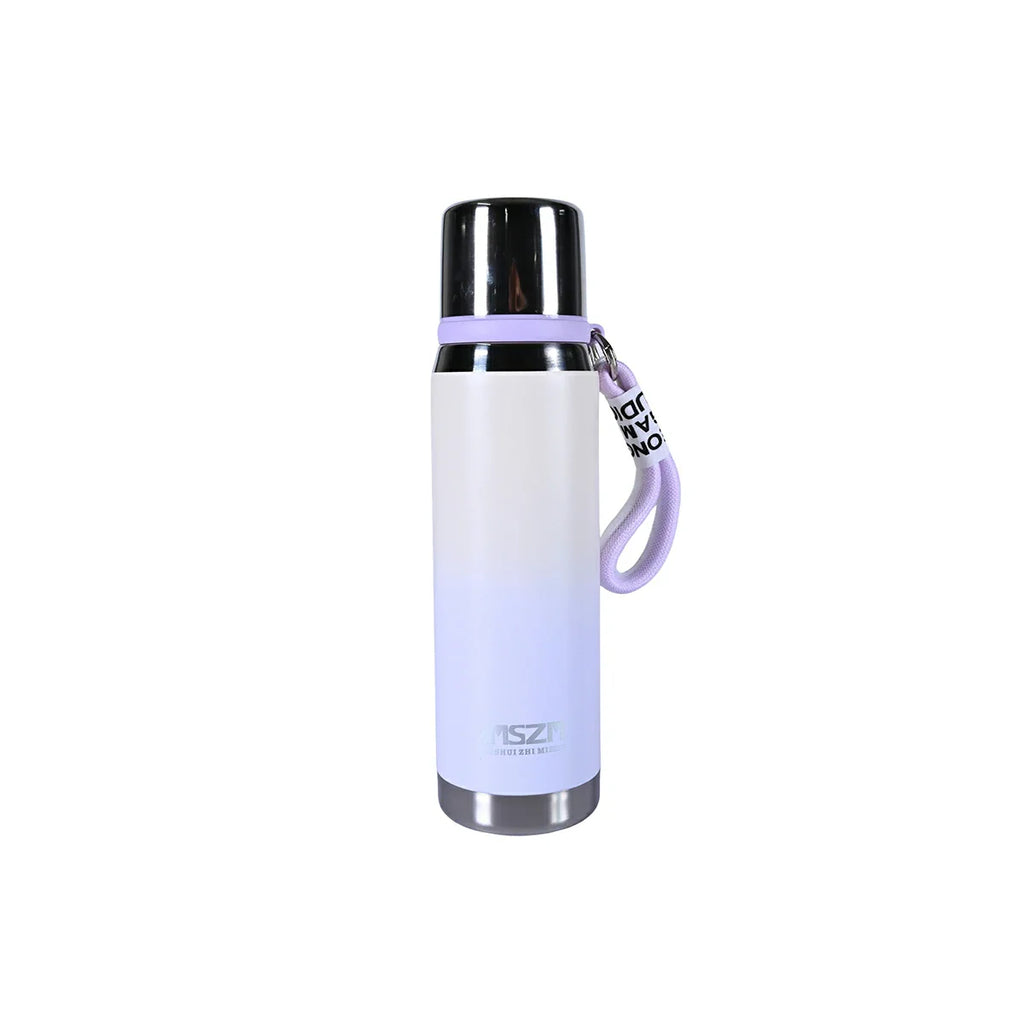 Picture of White and Purple Gradient Insulated Bottle 700ml - by Raja Sahib Kids