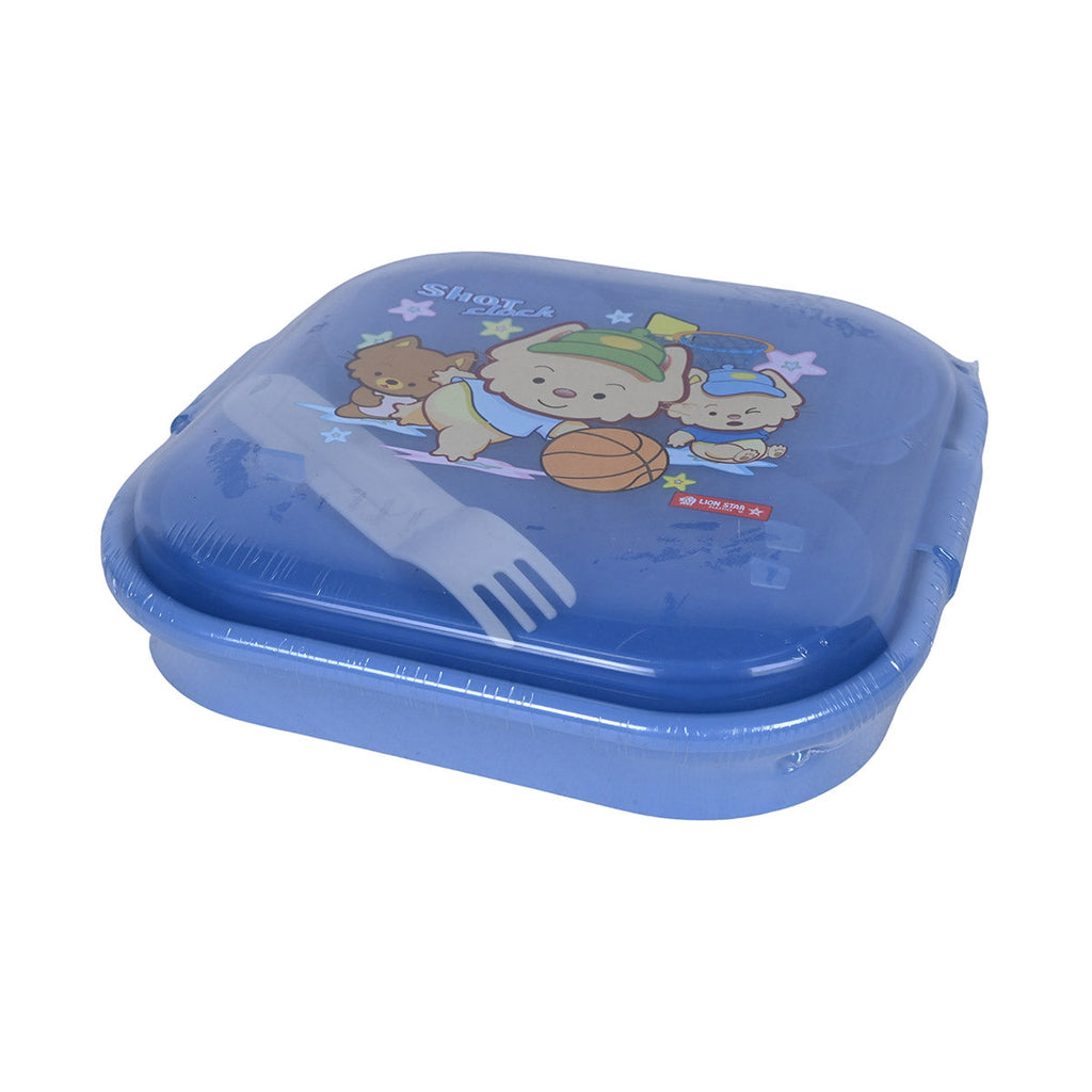 Picture of Lion Star 3-Compartment Lunch Box For Kids - by Raja Sahib Kids