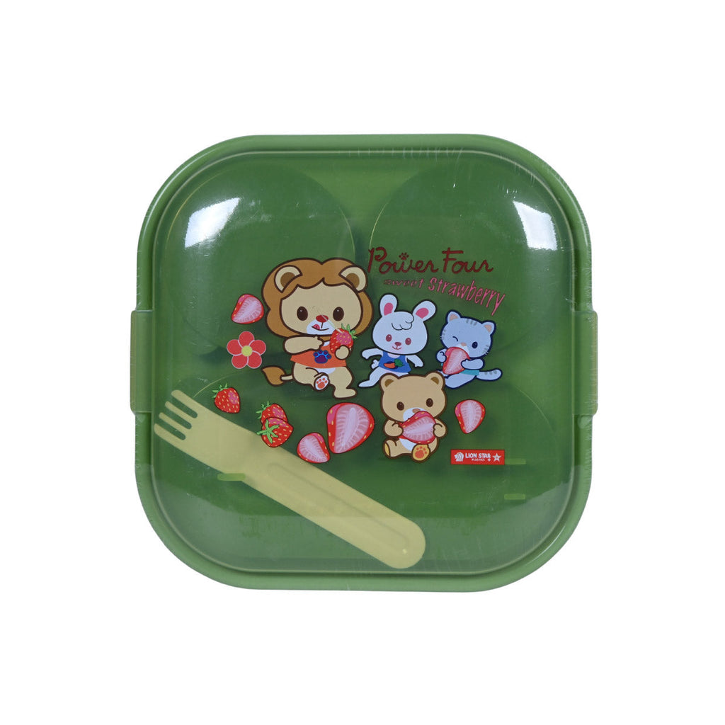 Picture of Lion Star 3-Compartment Lunch Box For Kids - by Raja Sahib Kids