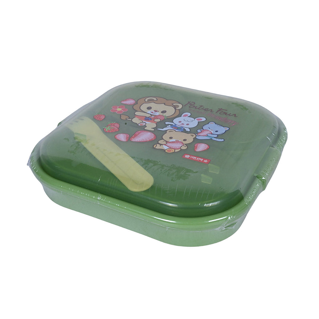 Picture of Lion Star 3-Compartment Lunch Box For Kids - by Raja Sahib Kids