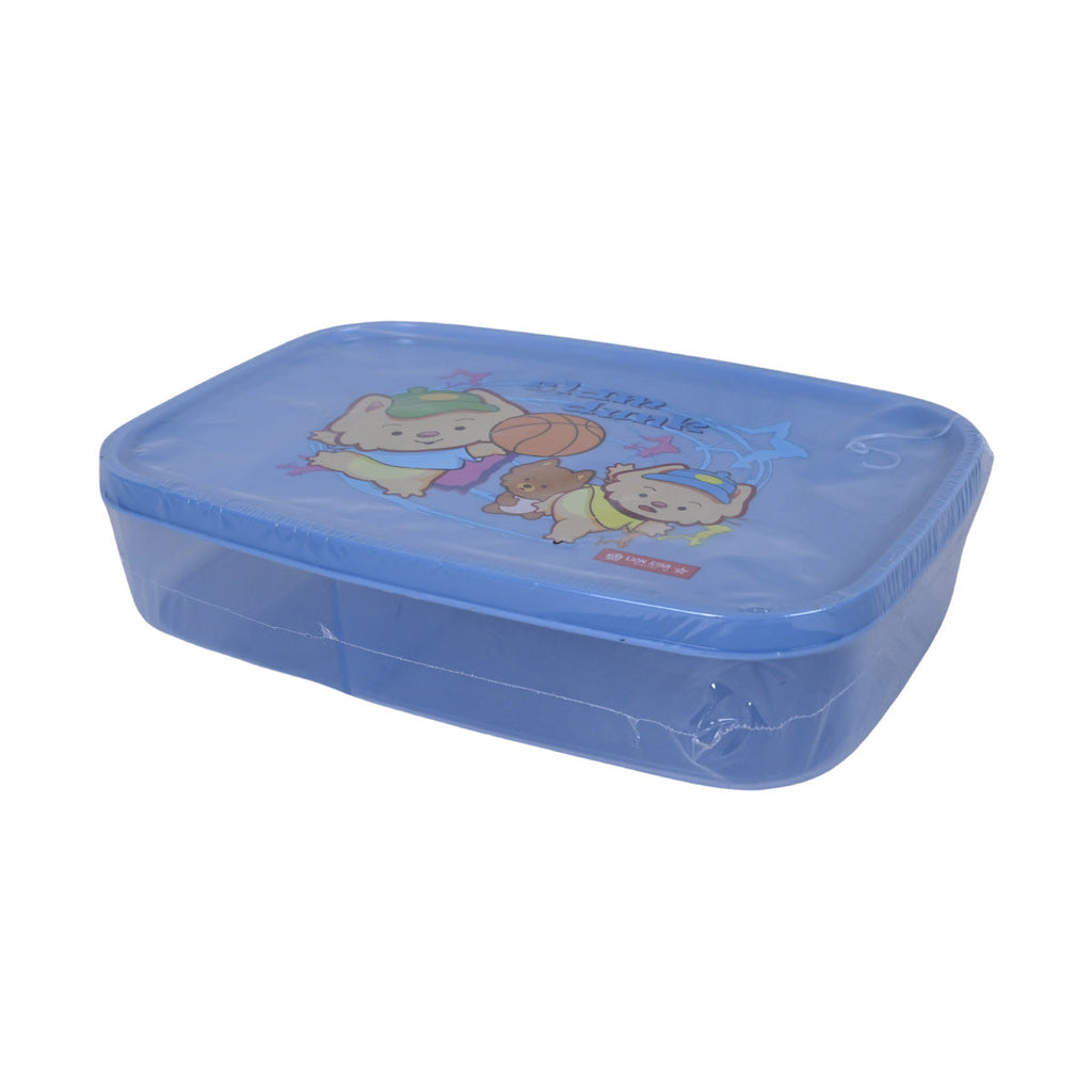 Picture of Lion Star Lunch Box For Kids - Blue - by Raja Sahib Kids