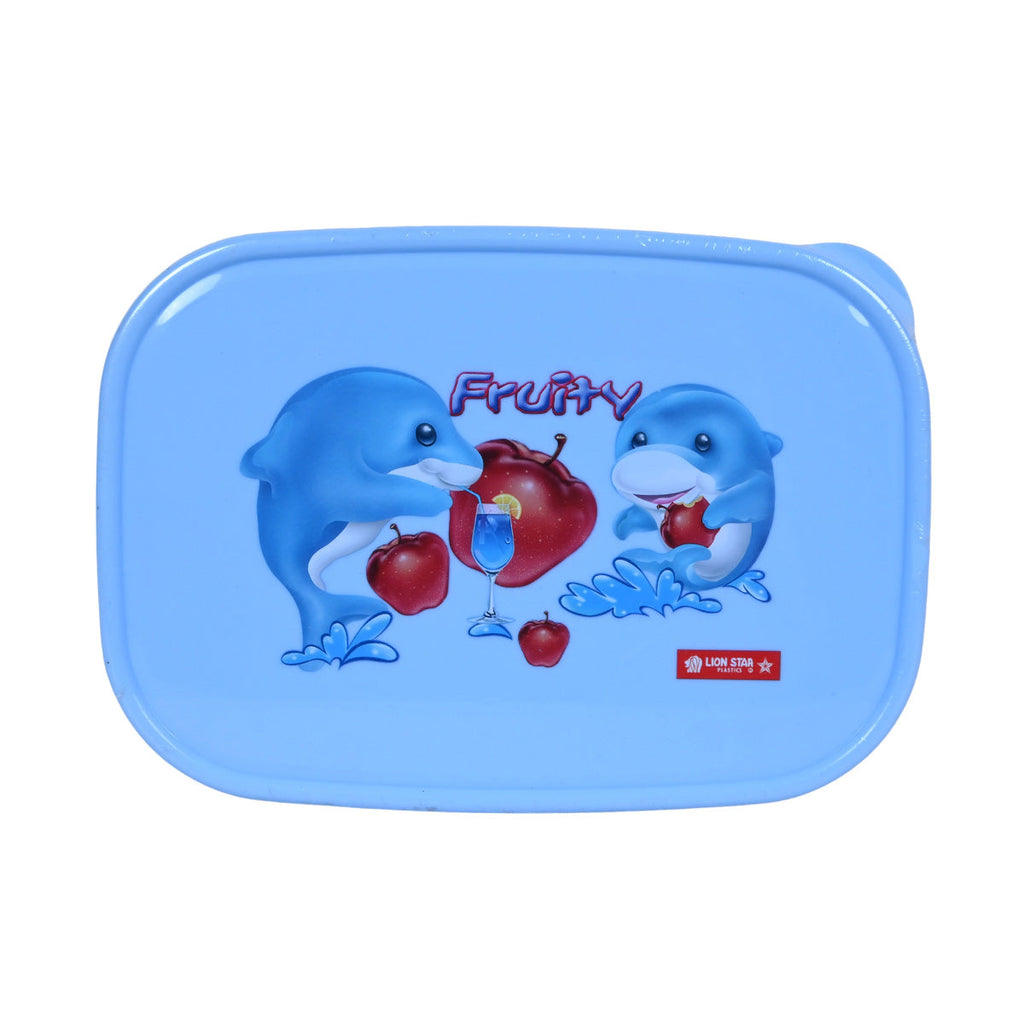 Picture of Lion Star Lunch Box For Kids - Blue - by Raja Sahib Kids