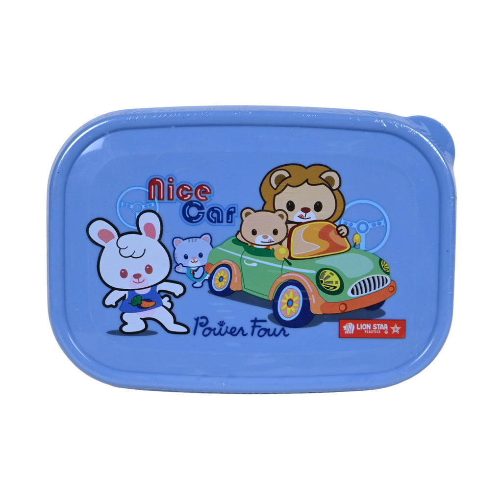 Picture of Lion Star Lunch Box For Kids - Blue - by Raja Sahib Kids