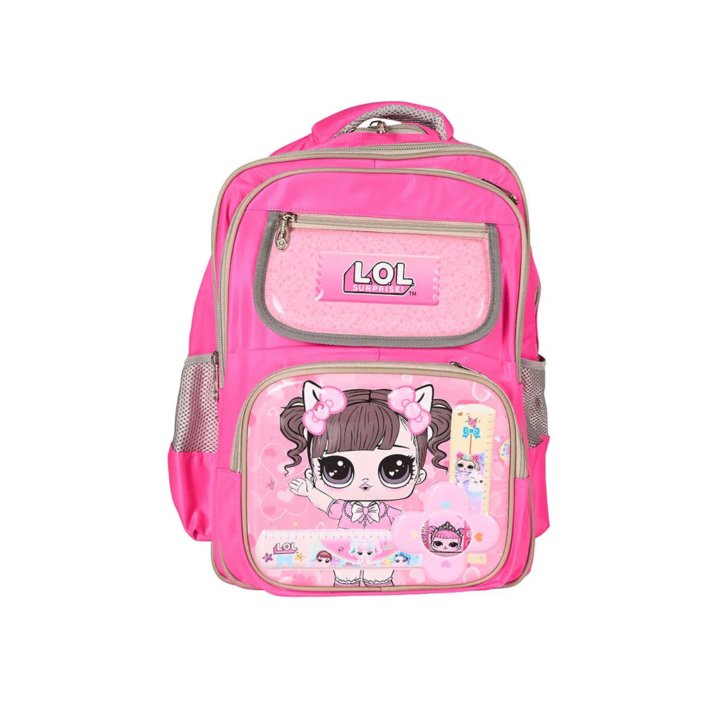Picture of DAKANEE Girls' L.O.L Surprise! Pink School Backpack - by Raja Sahib Kids