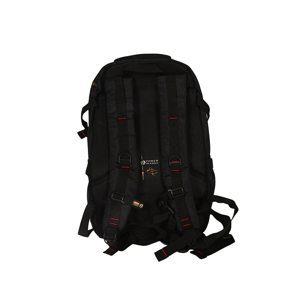Picture of Power In Kavas Grey & Black School Backpack 20" - by Raja Sahib Kids
