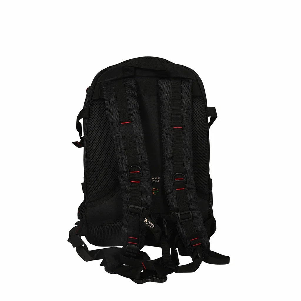 Picture of Power In Kavas Blue & Black School Backpack 20" - by Raja Sahib Kids