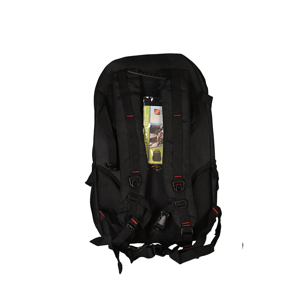 Picture of Power In Kavas Black & Gray School Backpack - by Raja Sahib Kids