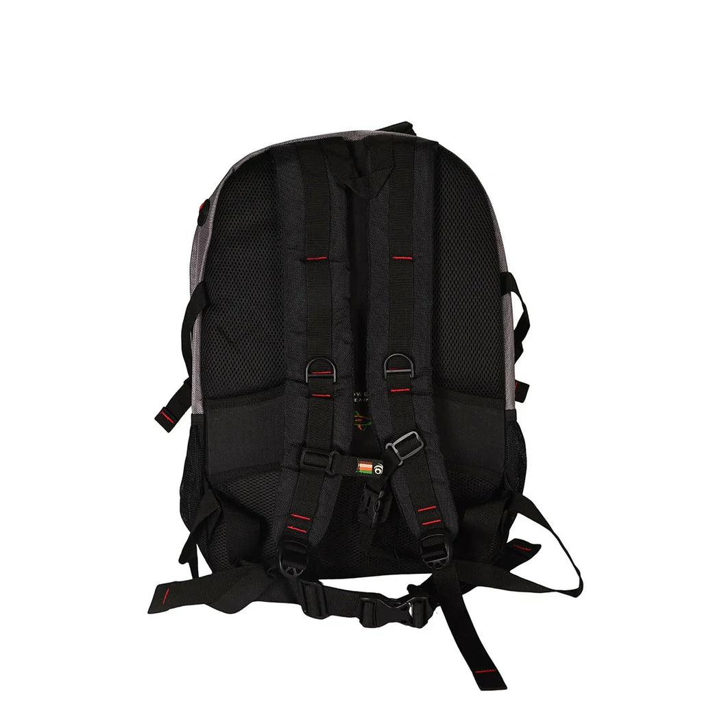 Picture of Power In Kavas Gray & Black School Backpack - by Raja Sahib Kids