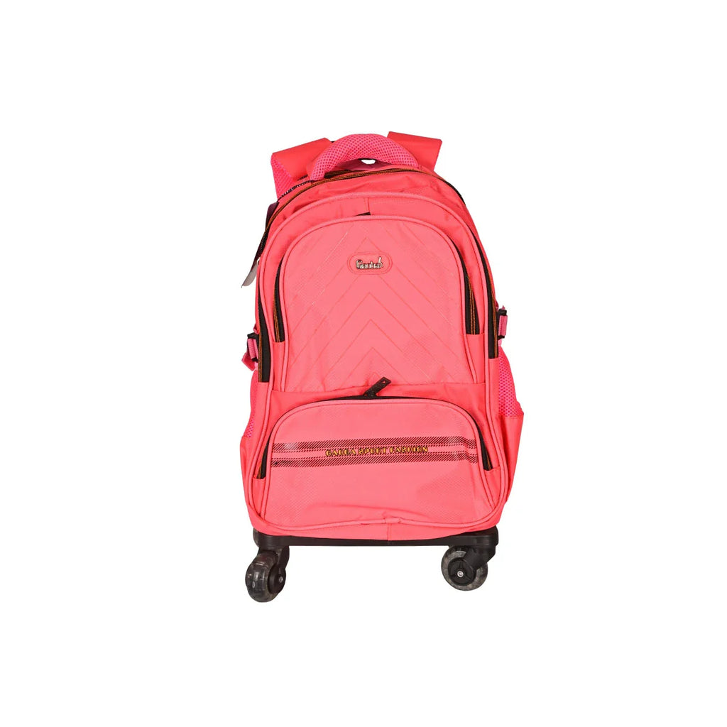 Picture of GAOBA Stylish Pink Rolling School Bag - by Raja Sahib Kids