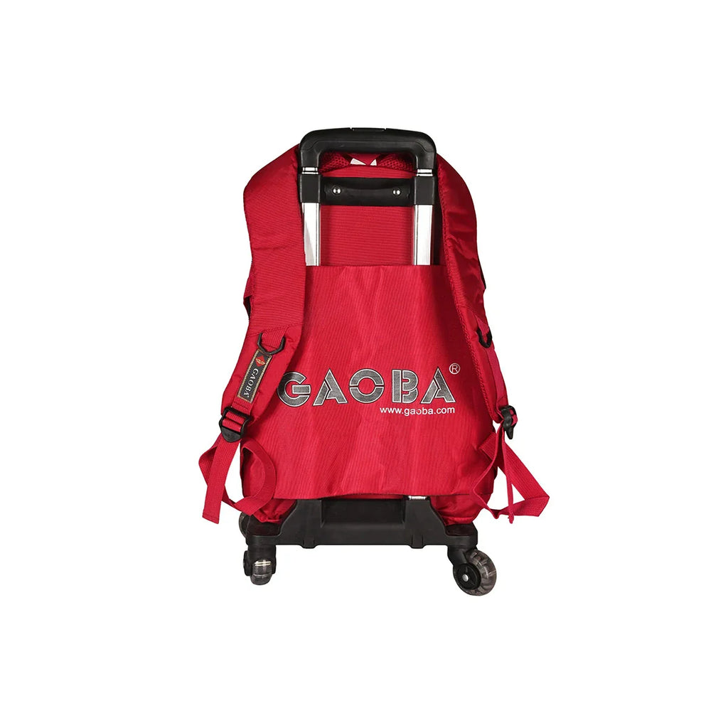 Picture of GAOBA Stylish Red Rolling School Bag - by Raja Sahib Kids