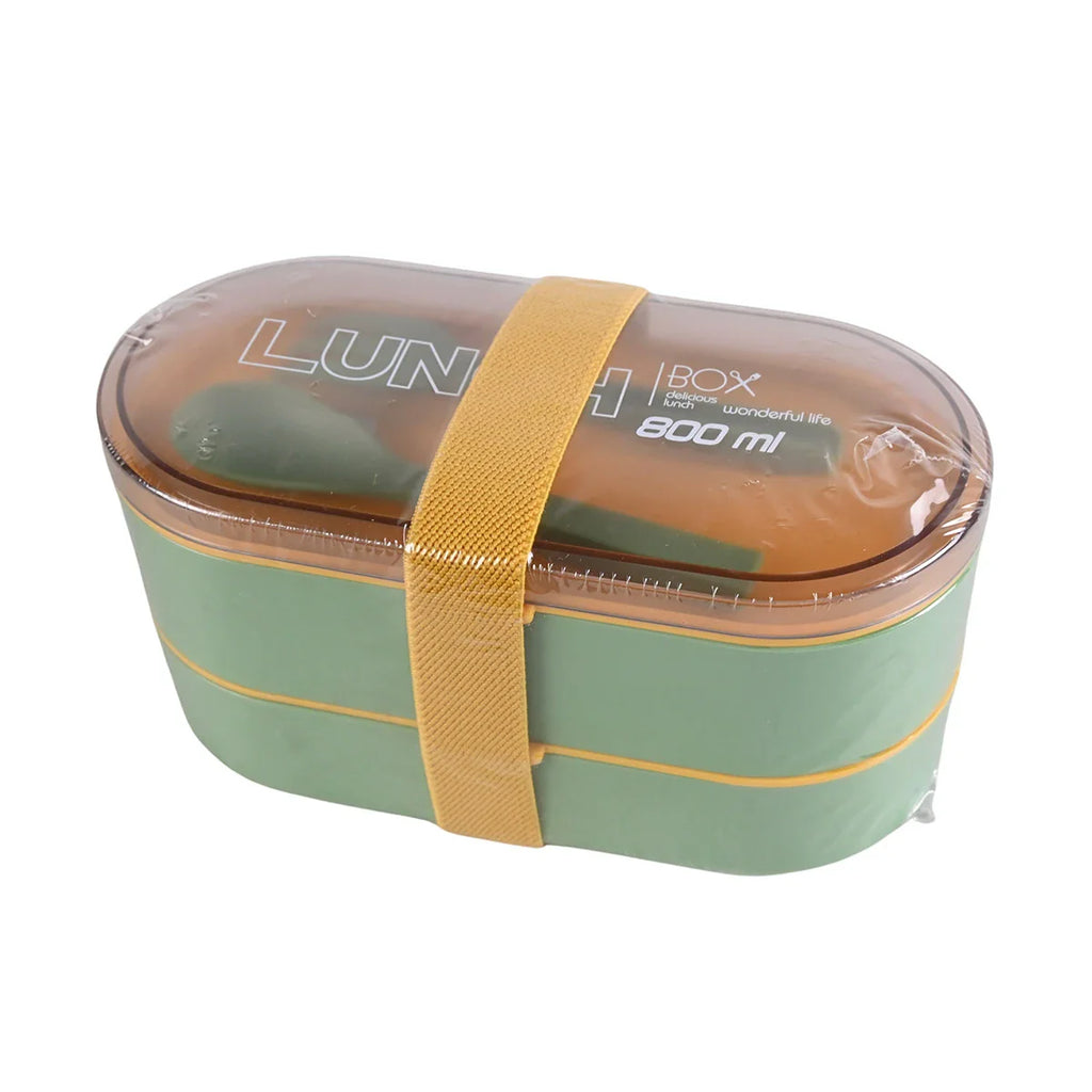 Picture of Lunch Box 800Ml - Green - by Raja Sahib Kids