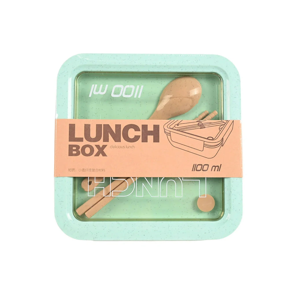 Picture of Lunch Box 1100Ml - Green - by Raja Sahib Kids