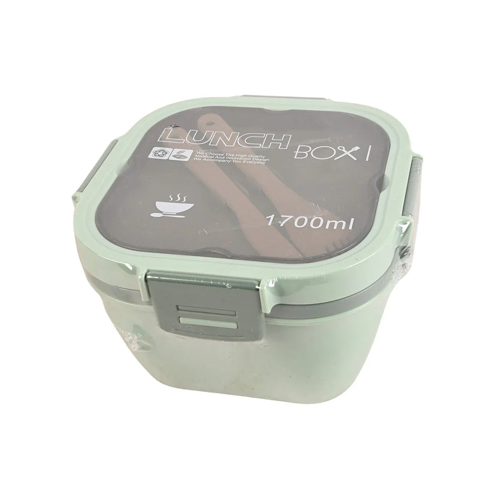 Picture of Lunch Box 1700Ml - Green - by Raja Sahib Kids