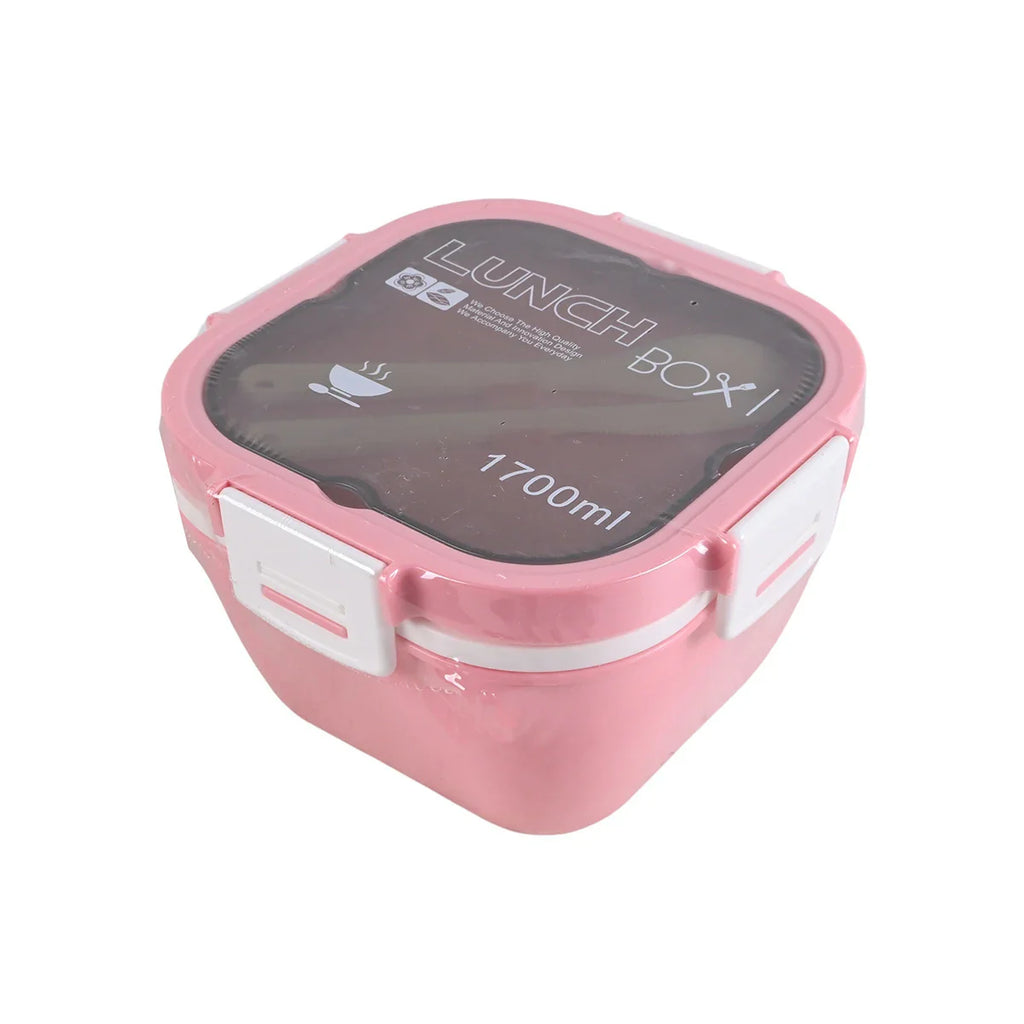 Picture of Lunch Box 1700Ml - Pink - by Raja Sahib Kids