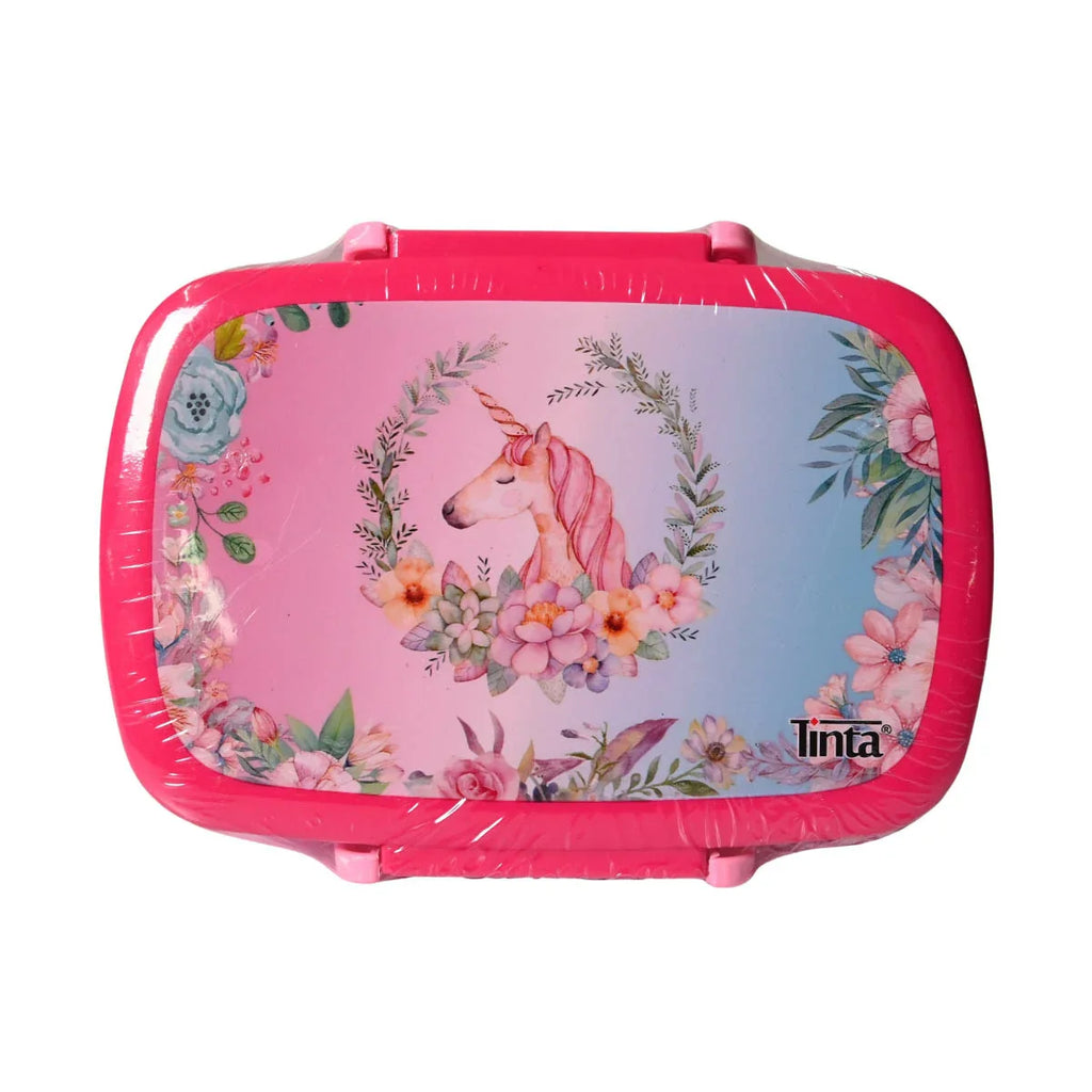 Picture of Enchanted Floral Unicorn Lunch Box - by Raja Sahib Kids