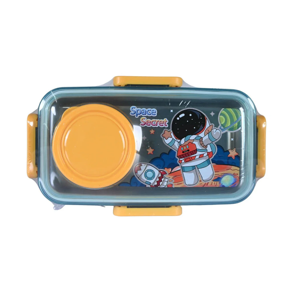 Picture of Stainless Steel Space Secret Kids' Bento Lunch Box - by Raja Sahib Kids