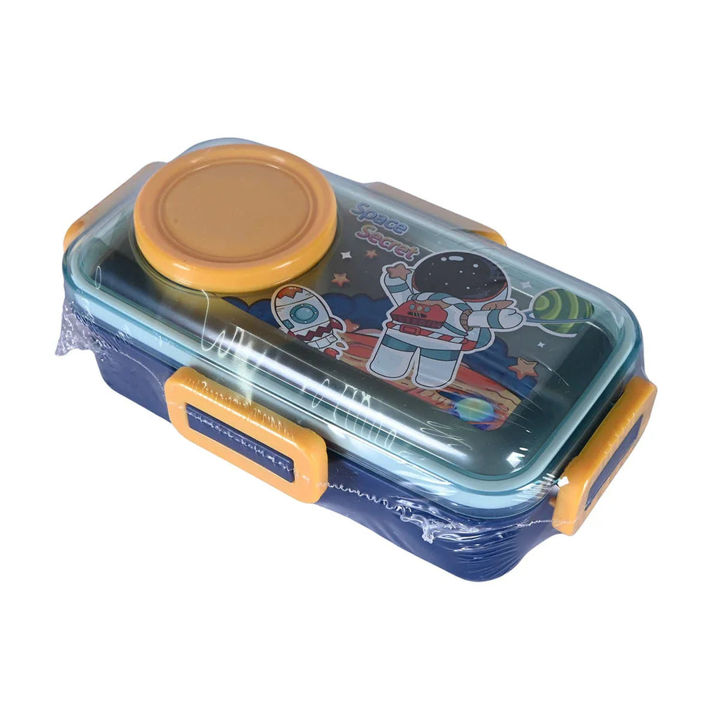 Picture of Stainless Steel Space Secret Kids' Bento Lunch Box - by Raja Sahib Kids
