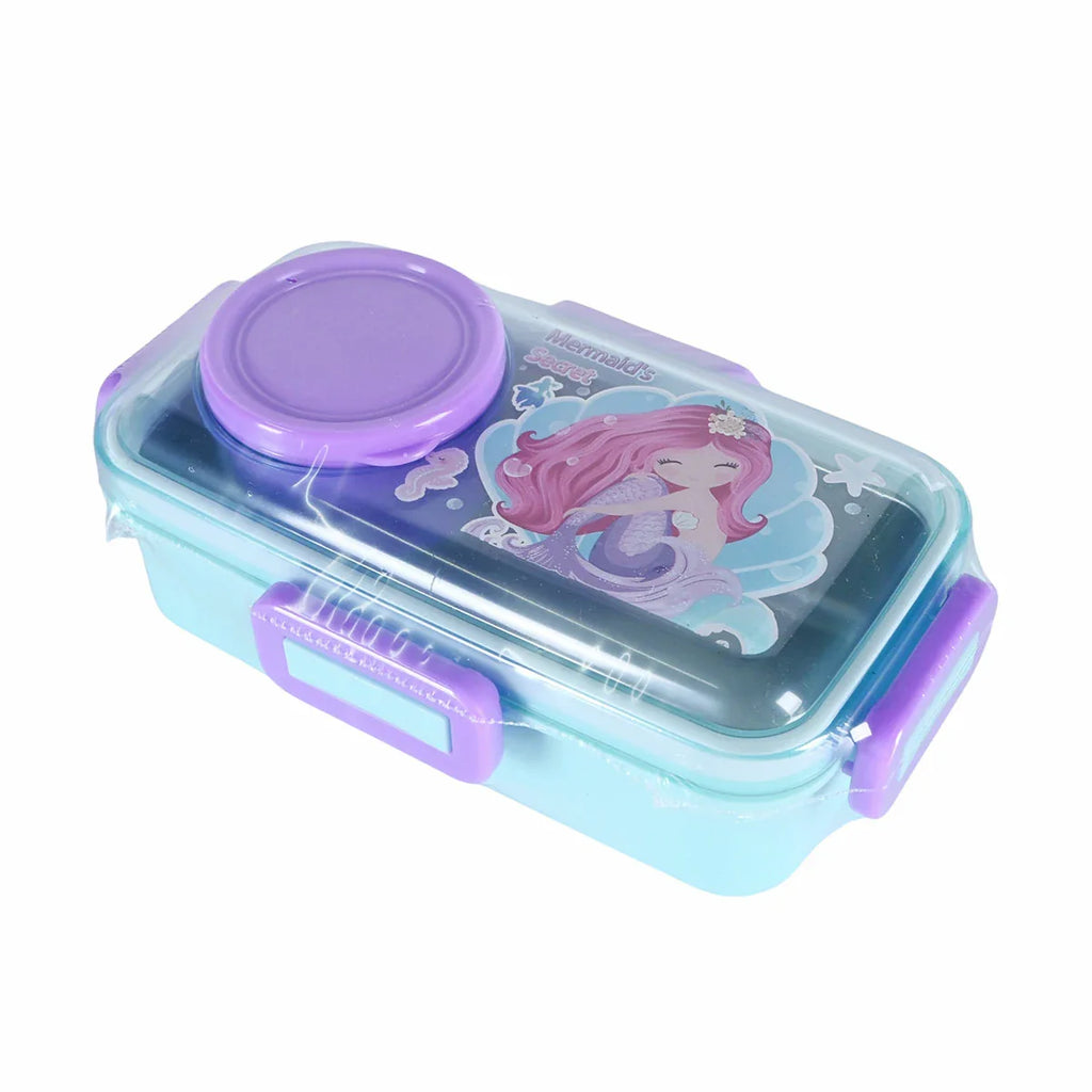 Picture of Kids' Magical Mermaid Lunch Box with Built-in Compartment - by Raja Sahib Kids