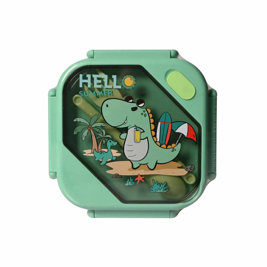 Picture of Dinosaur Hello Summer Lunch Box - by Raja Sahib Kids