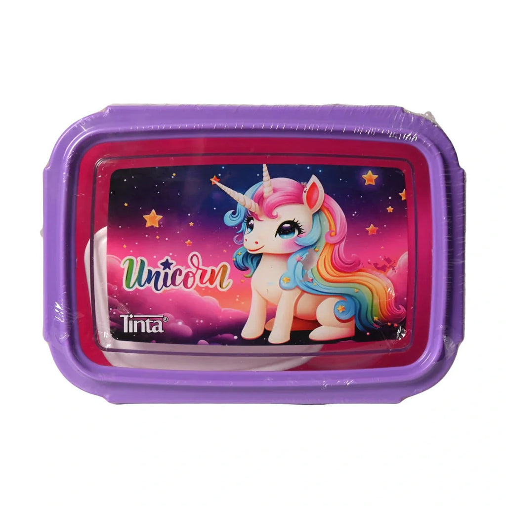 Picture of Magical Unicorn Two-Tier Lunch Box - by Raja Sahib Kids