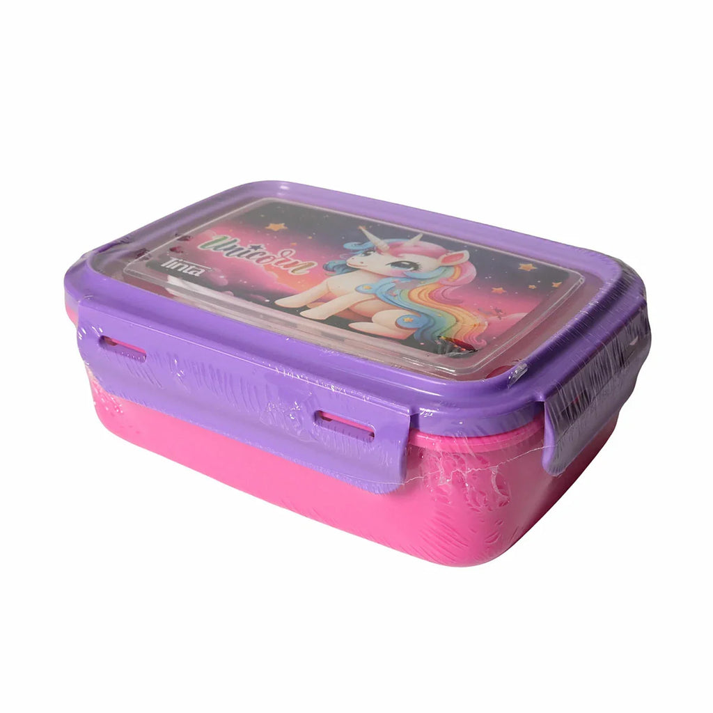 Picture of Magical Unicorn Two-Tier Lunch Box - by Raja Sahib Kids