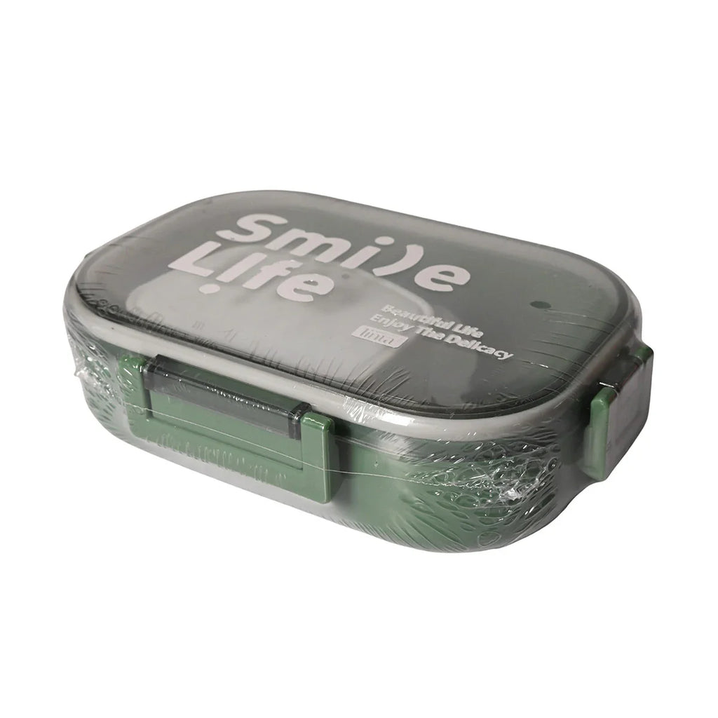 Picture of Smile Life Bento Lunch Box with Spoon - by Raja Sahib Kids