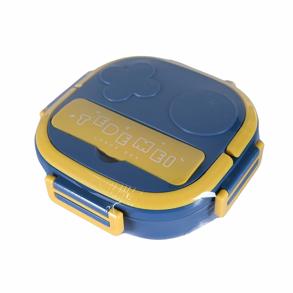 Picture of Blue and Yellow Game Controller Bento Stainless Steel Lunch Box - by Raja Sahib Kids