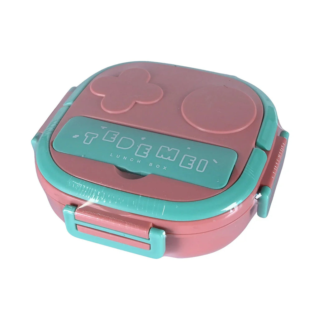 Picture of Pink and Teal Game Controller Bento Stainless Steel Lunch Box - by Raja Sahib Kids