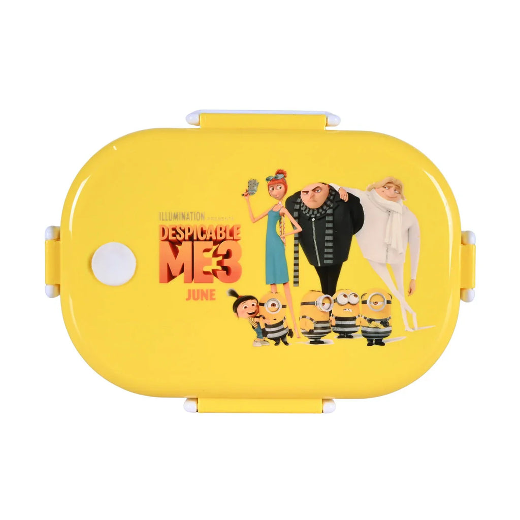 Picture of Yellow Despicable Me 3 Bento Lunch Box - by Raja Sahib Kids