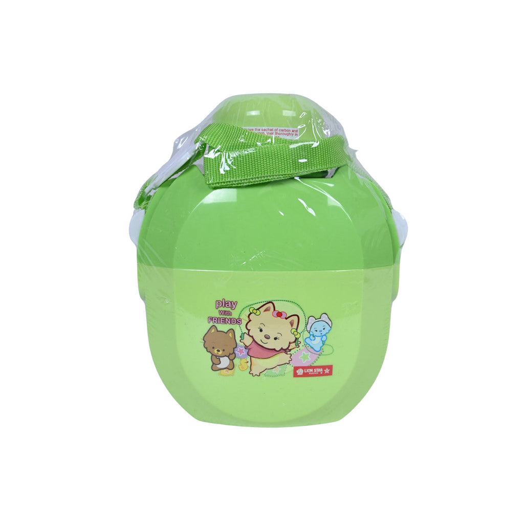 Picture of Lion Star Water Bottle - Green - by Raja Sahib Kids