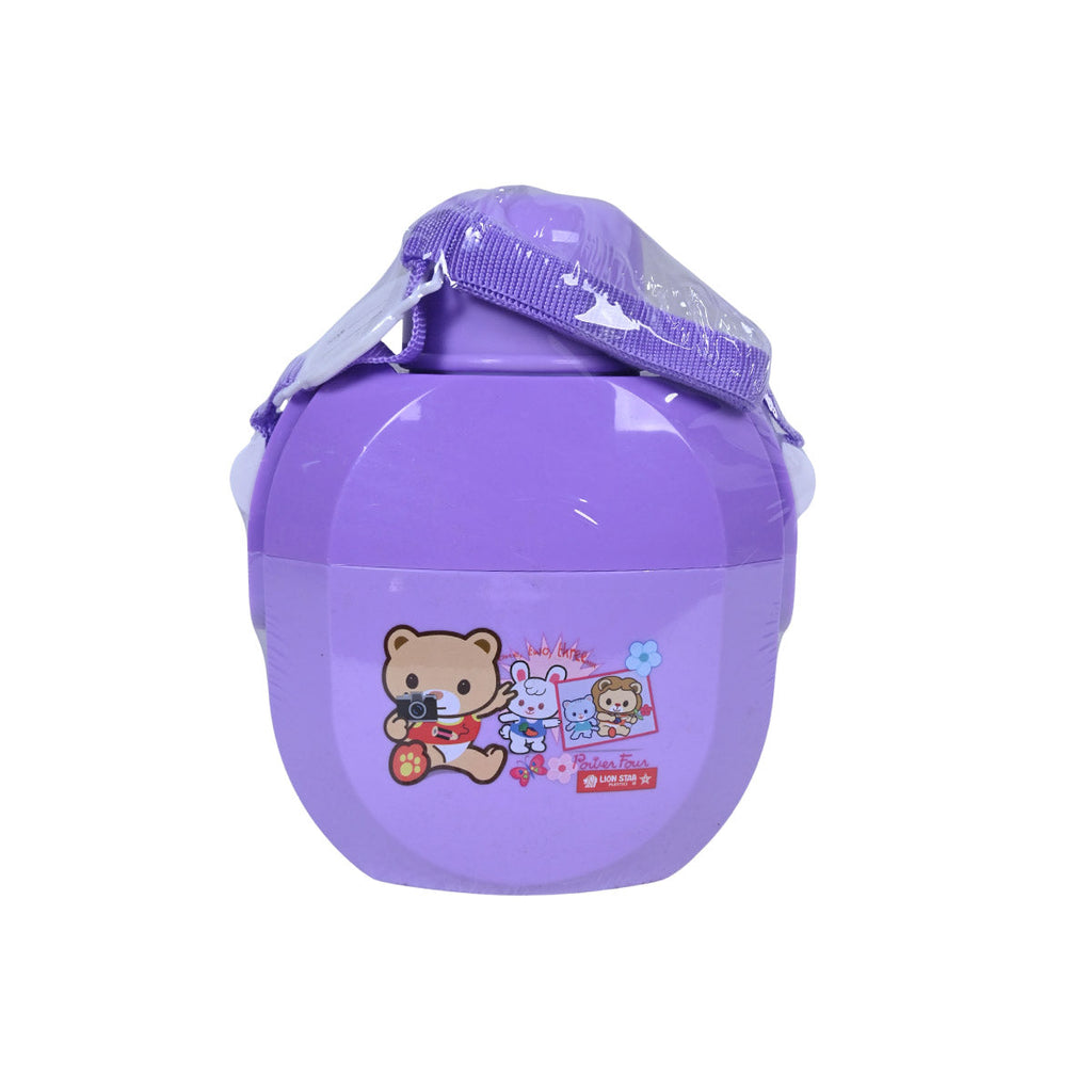 Picture of Lion Star Water Bottle - Purple - by Raja Sahib Kids