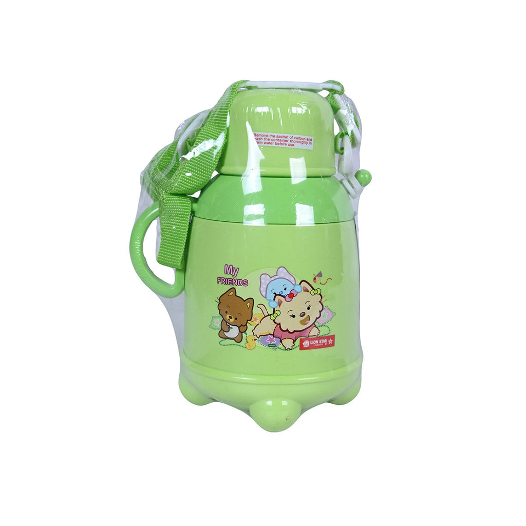 Picture of Lion Star Water Bottle - Green - by Raja Sahib Kids