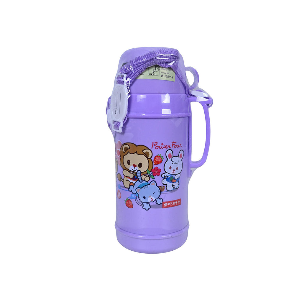 Picture of Lion Star Water Bottle - Purple - by Raja Sahib Kids