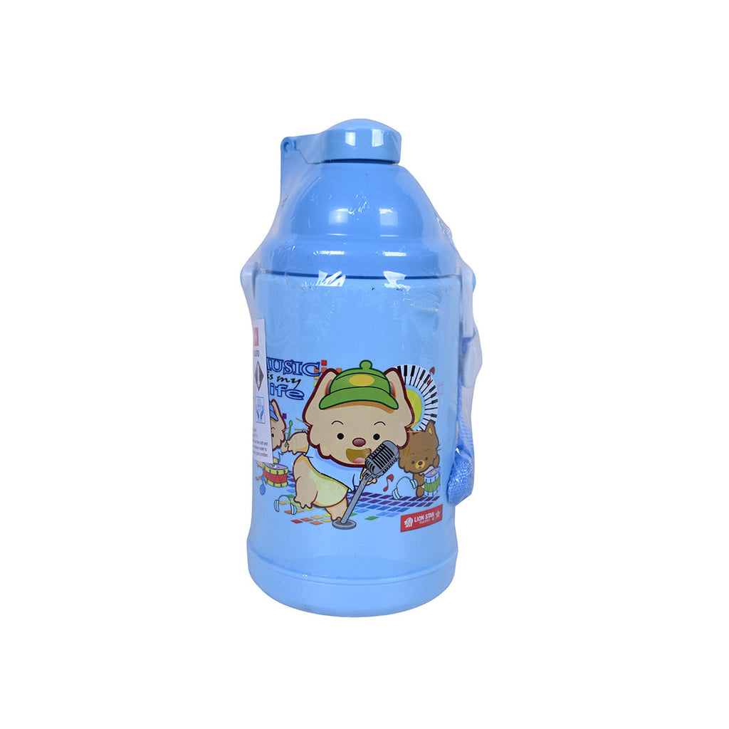 Picture of Lion Star Water Bottle 500ml - Blue - by Raja Sahib Kids