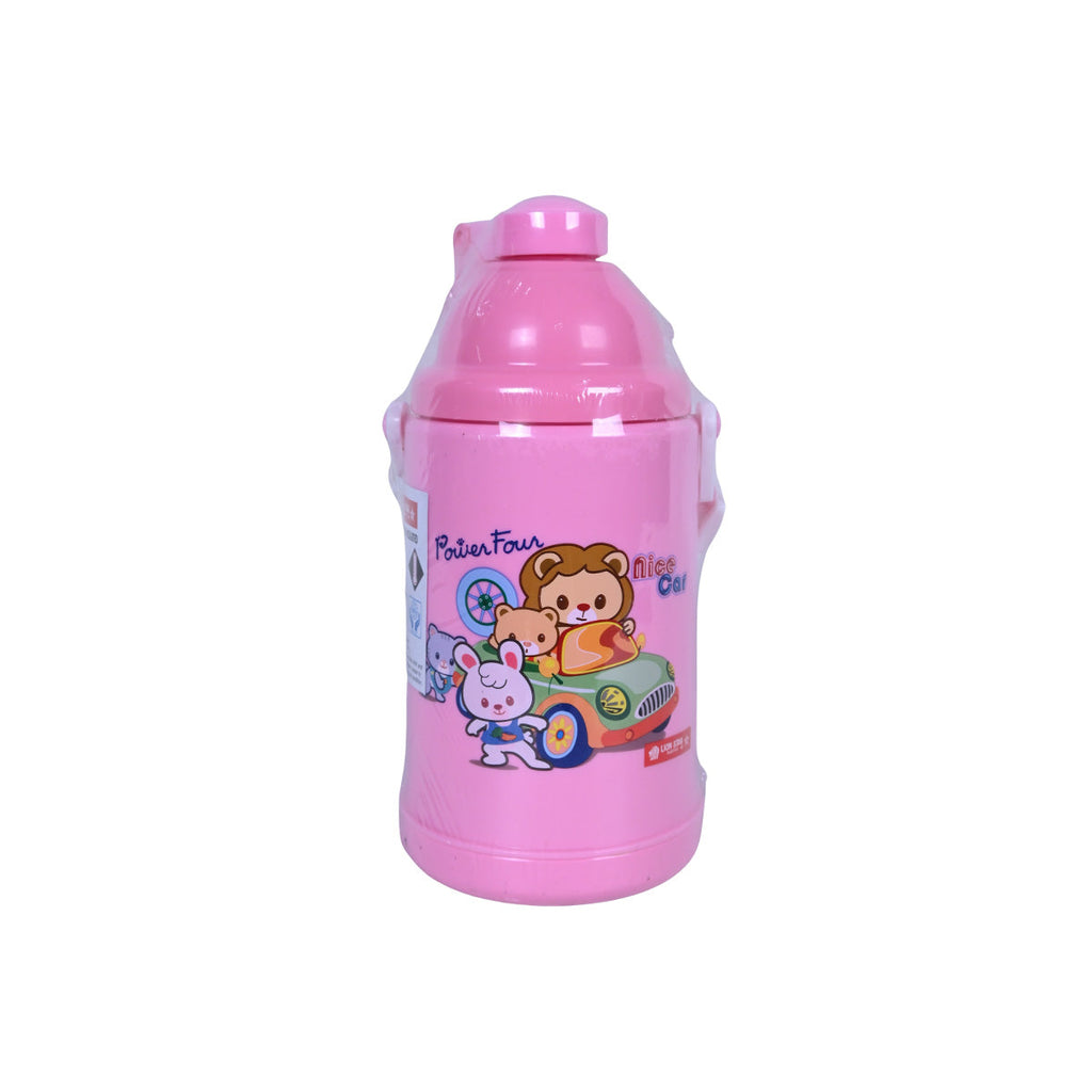 Picture of Lion Star Water Bottle 500ml - Pink - by Raja Sahib Kids