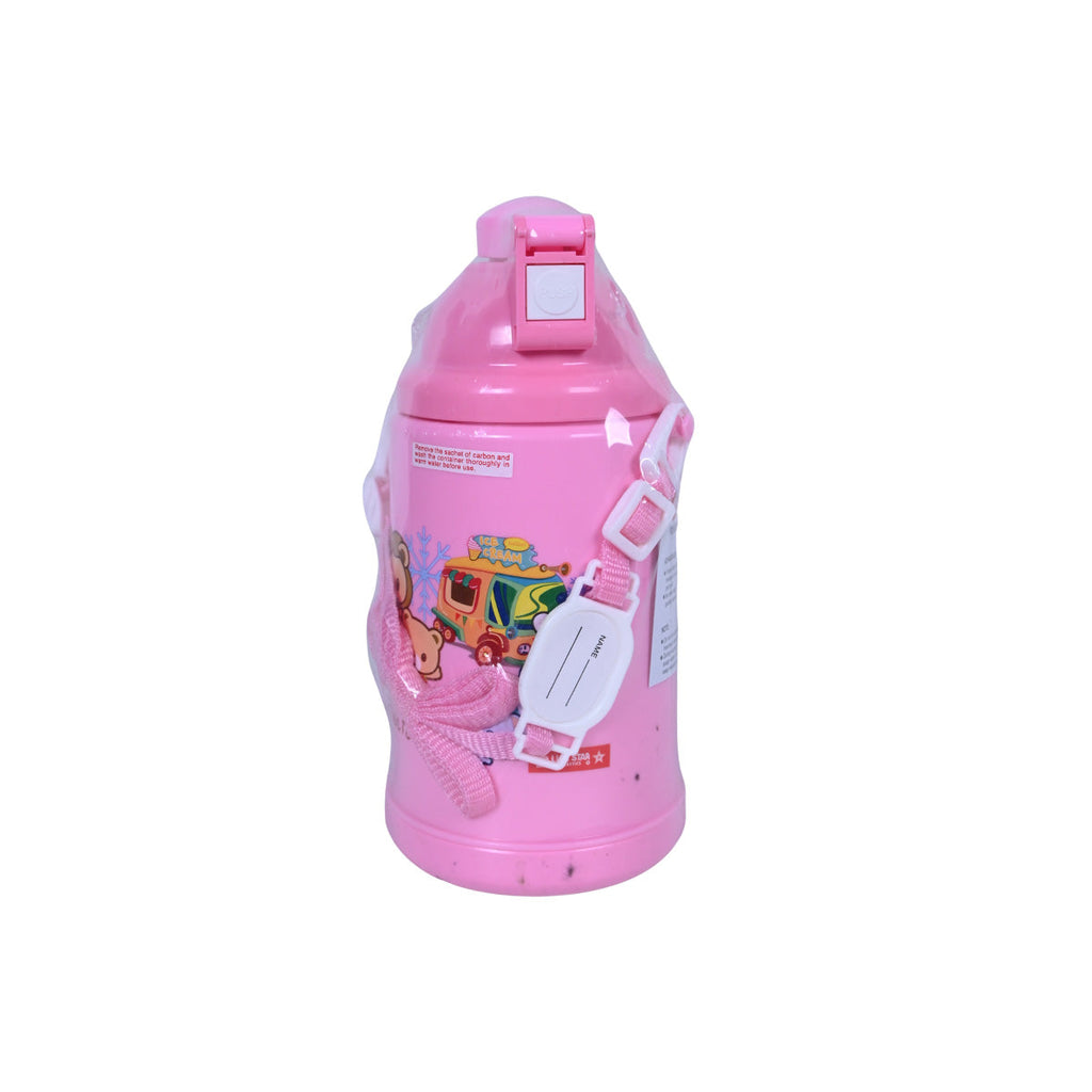 Picture of Lion Star Water Bottle 500ml - Pink - by Raja Sahib Kids