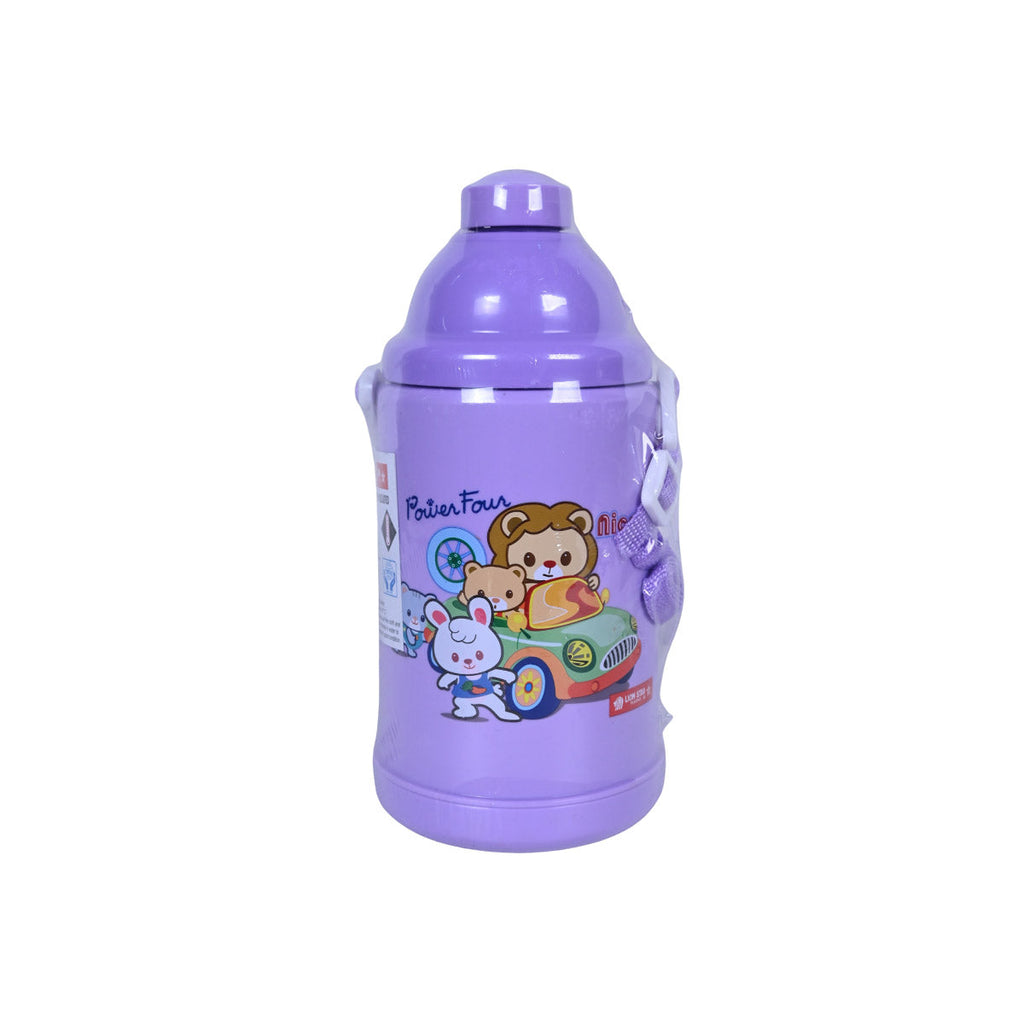 Picture of Lion Star Water Bottle 500ml - Purple - by Raja Sahib Kids