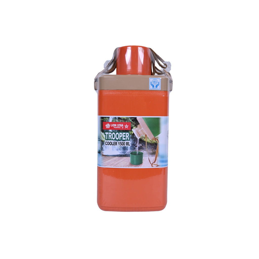 Picture of Lion Star Tooper Cooler 1500ml - Orange - by Raja Sahib Kids