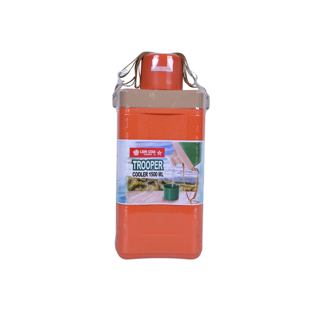 Picture of Lion Star Tooper Cooler 1500ml - Orange - by Raja Sahib Kids